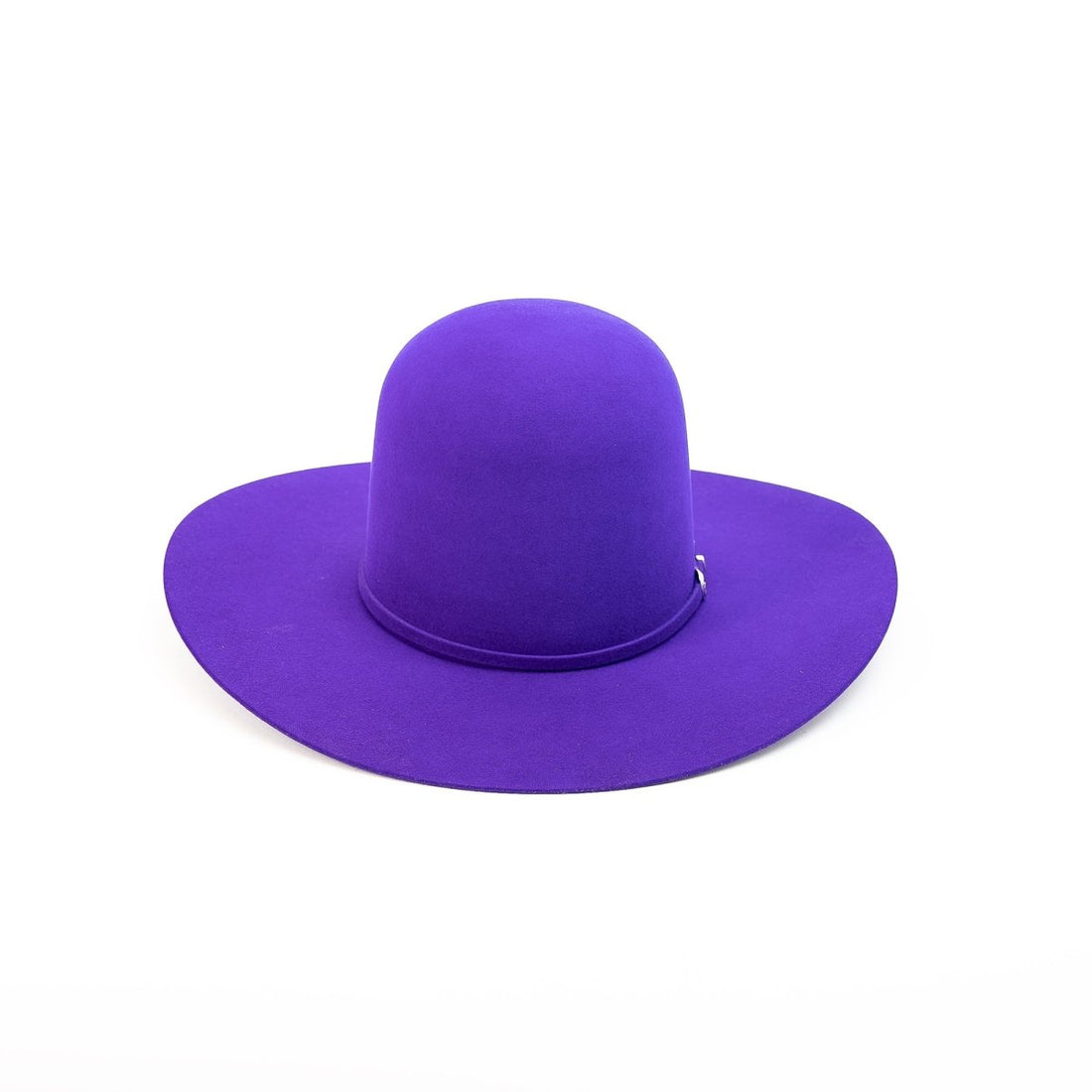 RODEO KING Purple 7X Open Crown 4.5" Brim Felt Cowboy Hat - Rancho Sementalvariable