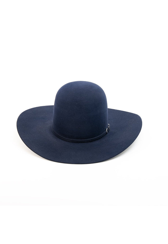 RODEO KING Sapphire 10X Open Crown 4.5" Brim Felt Cowboy Hat - Rancho Sementalvariable