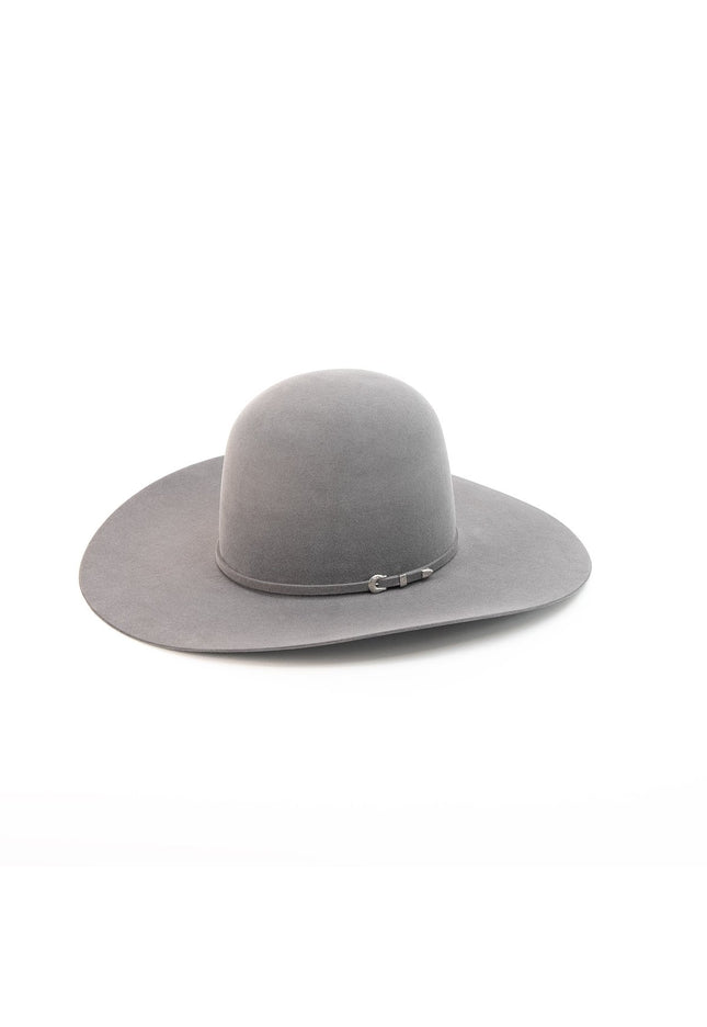 RODEO KING Slate 10X Open Crown 4.5" Brim Felt Cowboy Hat - Rancho Sementalvariable