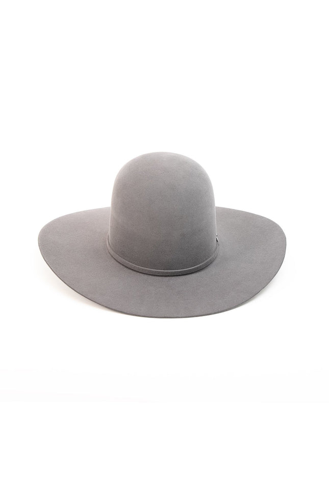 RODEO KING Slate 10X Open Crown 4.5" Brim Felt Cowboy Hat - Rancho Sementalvariable