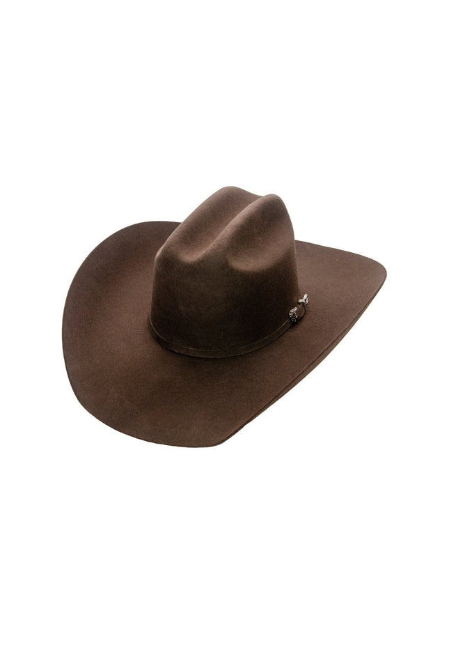 SEMENTAL 3X Wool Felt Marlboro Shape 4" Brim Felt Cowboy Hat - Rancho Sementalvariable