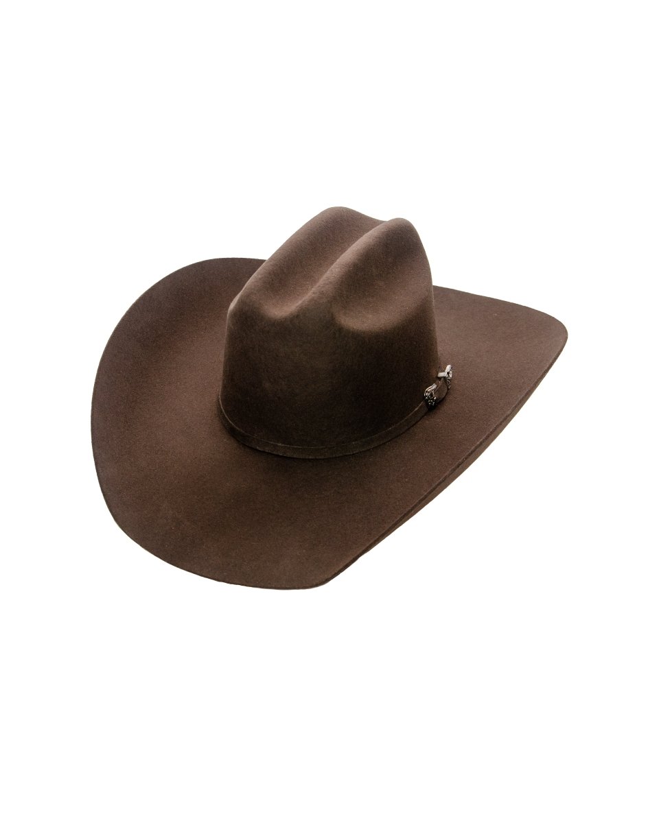 SEMENTAL 3X Wool Felt Marlboro Shape 4" Brim Felt Cowboy Hat - Rancho Sementalvariable