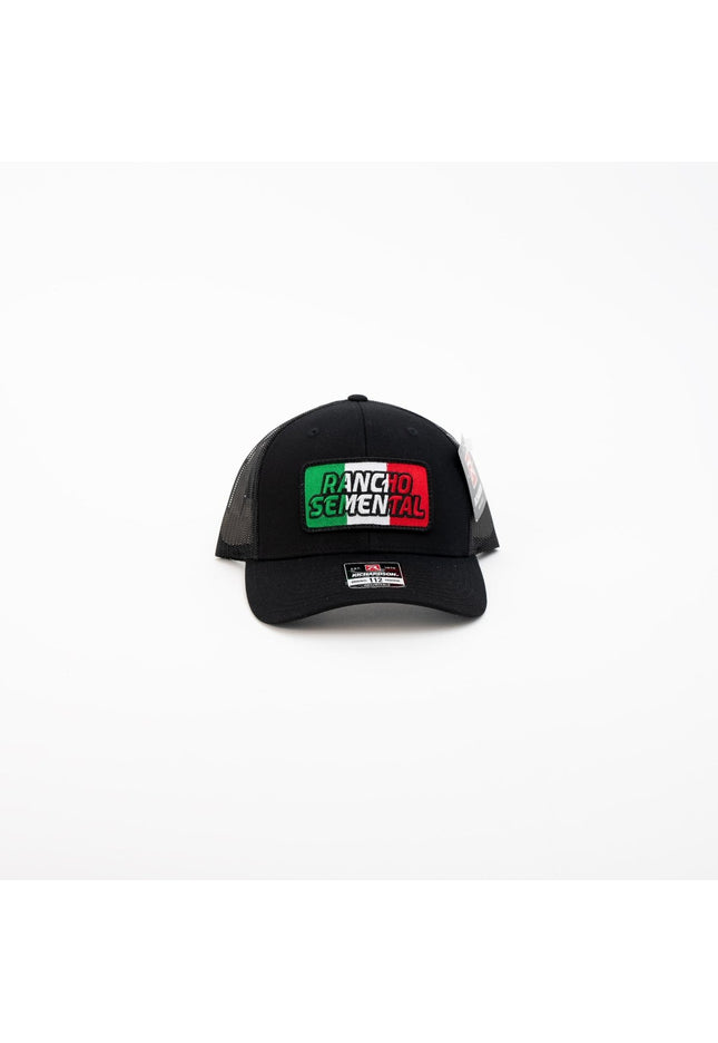 SEMENTAL CAP Mex Flag Original 112 Trucker Adjustable - Rancho Sementalvariable