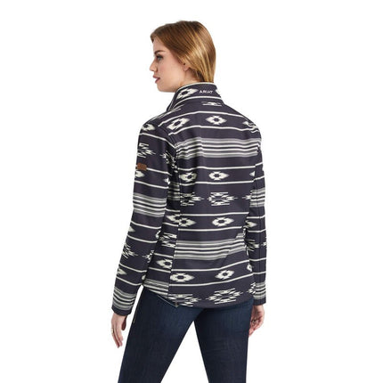 Softshell Chimayo Jacket / RIO CHIQUITO BLACK WITH BUTTERCREAM - Rancho Semental