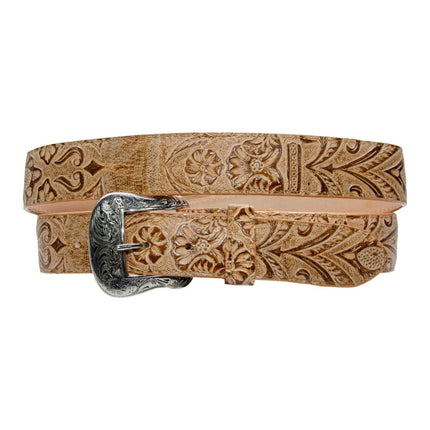 TANNER MARK BELT Orix Hand Tooled Print - Rancho Sementalvariable