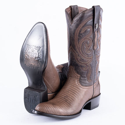 TANNER MARK EXOTIC LEATHER Lizard MD KT Cowboy Boots - Rancho Sementalvariable