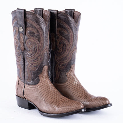 TANNER MARK EXOTIC LEATHER Lizard MD KT Cowboy Boots - Rancho Sementalvariable