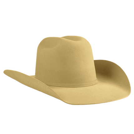TANNER MARK Fawn 3X Minnick Felt Cowboy Hat - Rancho Sementalvariable