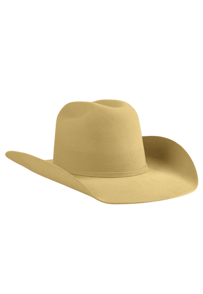 TANNER MARK Fawn 3X Minnick Felt Cowboy Hat - Rancho Sementalvariable