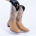 TANNER MARK MEN'S Caiman Belly Orix Western Boots Whit Hybrid Sole - Rancho Sementalvariable