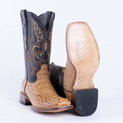 TANNER MARK MEN'S Croc Hornback Orix Western Boots - Rancho Sementalvariable