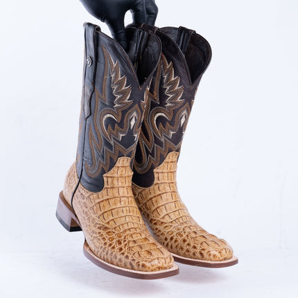 TANNER MARK MEN'S Croc Hornback Orix Western Boots - Rancho Sementalvariable