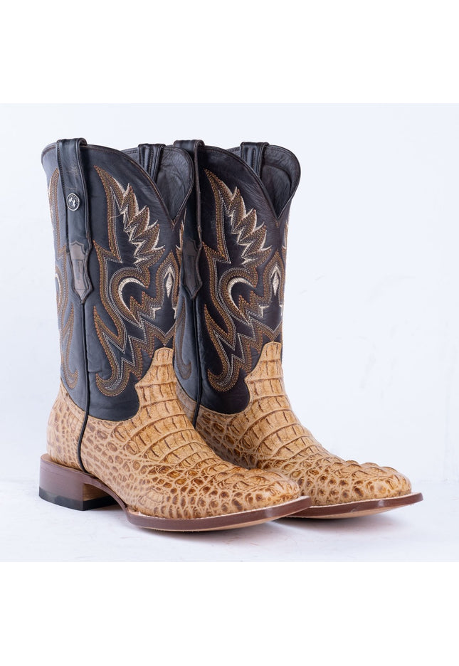 TANNER MARK MEN'S Croc Hornback Orix Western Boots - Rancho Sementalvariable
