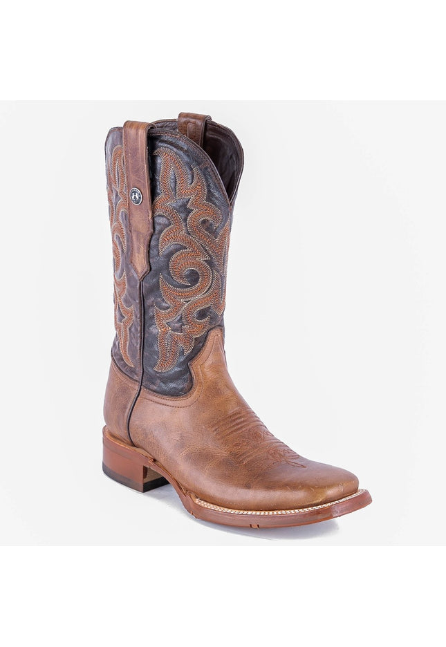 TANNER MARK MEN'S Damiana Mocha Cowboy Boots - Rancho Sementalvariable