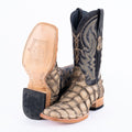 TANNER MARK MEN'S EXOTIC LEATHER Fish Sand Dune Cowboy Boots - Rancho Sementalvariable