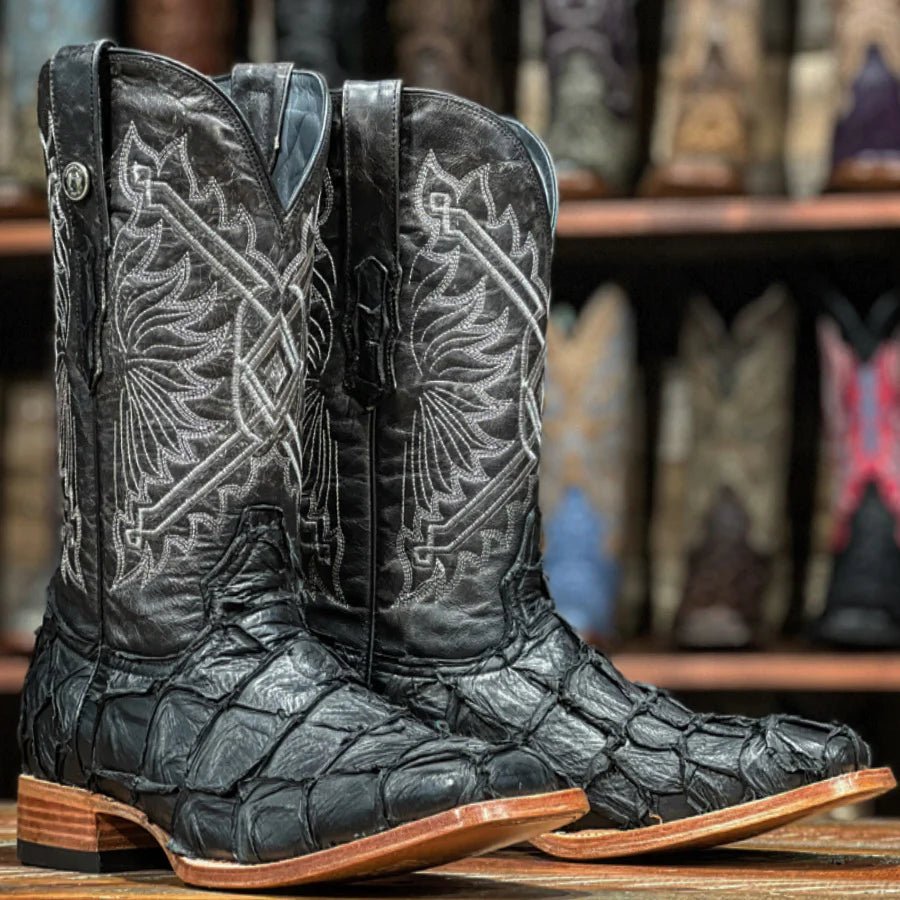 Matte Monster Fish Western Boot TMX208004 by Stages West