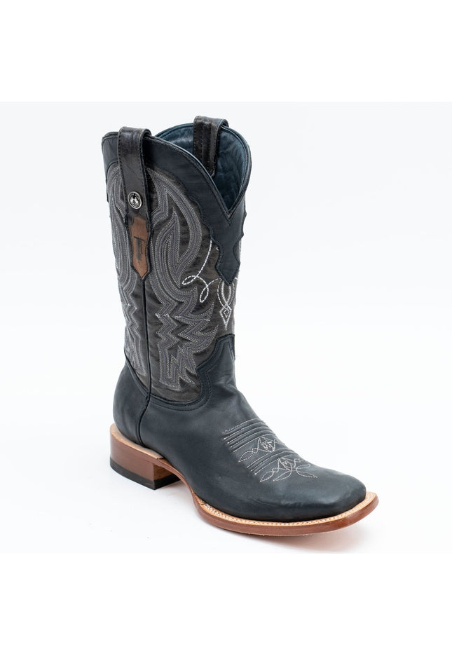 TANNER MARK MEN'S Galope Black Cowboy Boots - Rancho Sementalvariable
