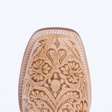 TANNER MARK MEN’S HandTooled Orix Print Western Boots - Rancho Sementalvariable