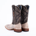 TANNER MARK MEN'S Print Caiman Belly Natural Cowboy Boots - Rancho Sementalvariable