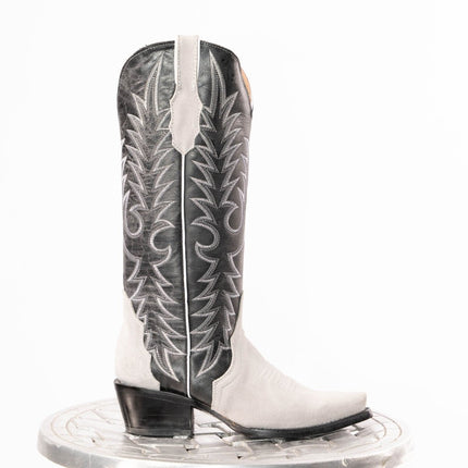 TANNER MARK WOMEN’S Triad Grey Suede Cowgirl Boots - Rancho Sementalvariable