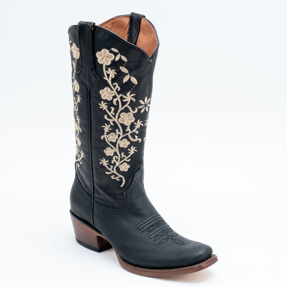TANNER MARK WOMEN’S Turin Black Cowgirl Boots - Rancho Sementalvariable