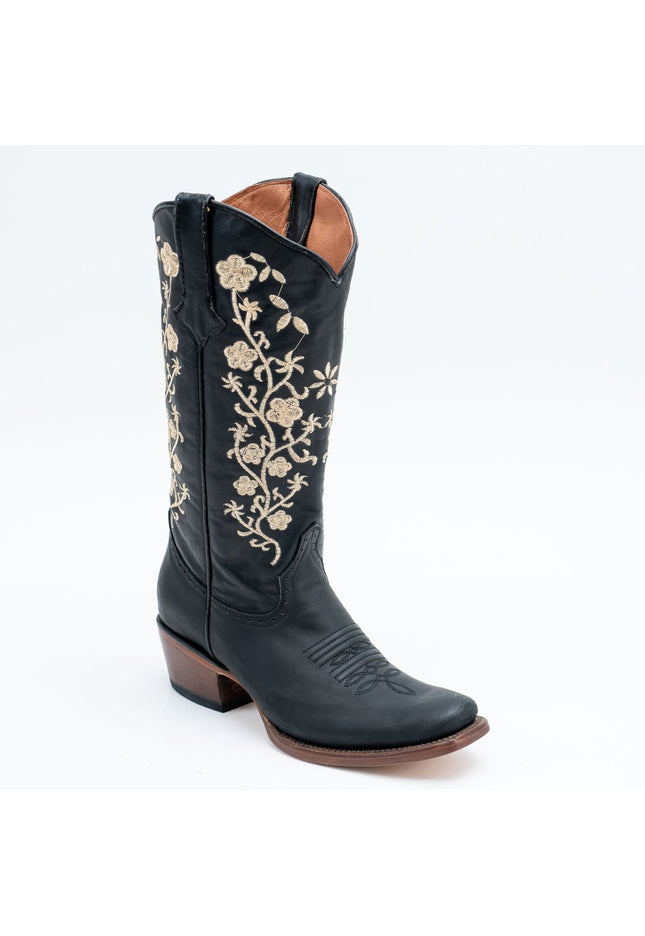 TANNER MARK WOMEN’S Turin Black Cowgirl Boots - Rancho Sementalvariable
