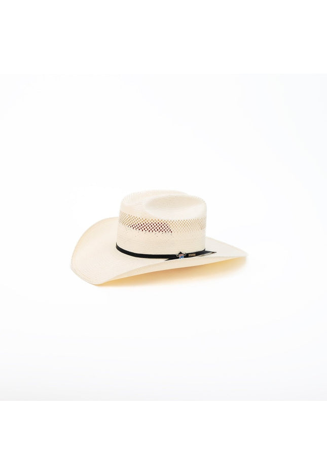 USTRC RESISTOL BIG MONEY 10X Straw Cowboy Hat 4" Brim - Rancho Sementalvariable